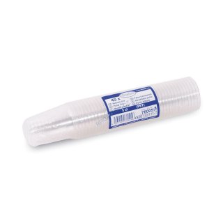 PET kelímky / panáčky, čiré, 48mm - 2 cl/4 cl/5cl - set 40ks (zn. WIMEX)