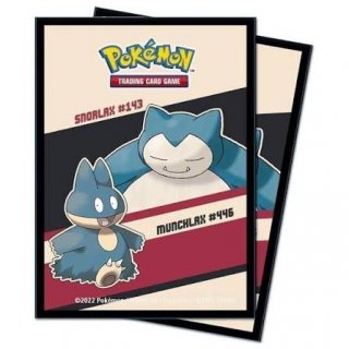 Pokémon UP GS Snorlax Munchlax Deck Protector - obal na 65ks