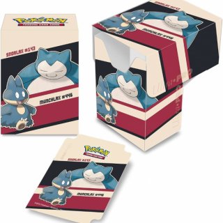Pokémon UP GS Snorlax Munchlax Deck Box - krabička na 75 karet