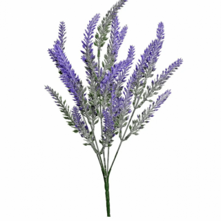 Umělý vřes k aranžování - zápich LEVANDULE (zn. FLORA)
