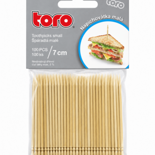 Napichovátka malá, délka 7cm - set 100ks (zn. TORO)