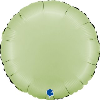 Fóliový balónek KRUH, 46cm, saténová olivová barva (zn. GRABO)