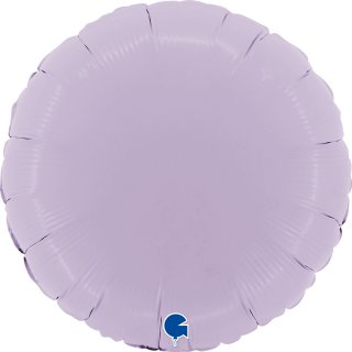 Fóliový balónek KRUH, 46cm, matná liliová - fialová barva (zn. GRABO)