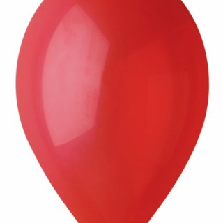 Latexový balónek GEMAR, pastelový, červený (G90 - #045), průměr 26cm