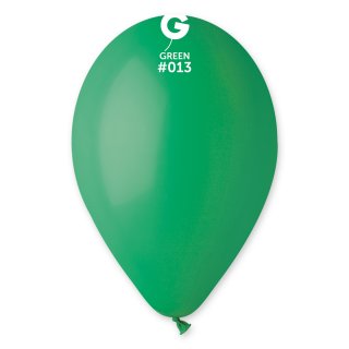 Latexový balónek GEMAR, pastelový, tmavě zelený (G110 - #013), průměr 30cm