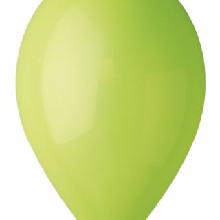 Latexové balónky GEMAR, pastelové, světle zelené (G90 - #011), průměr 26cm - set 10ks