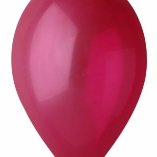 Latexové balónky GEMAR, pastelové, bordó (G90 - #047), průměr 26cm - set 10ks