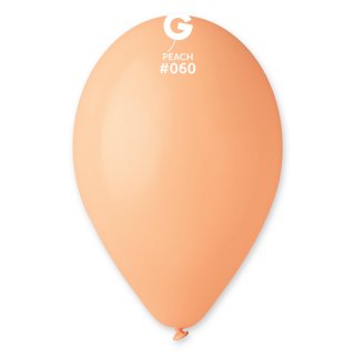 Latexové balónky GEMAR, pastelové, lososové (G90 - #060), průměr 26cm - set 10ks