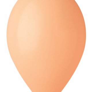 Latexové balónky GEMAR, pastelové, lososové (G90 - #060), průměr 26cm - set 10ks