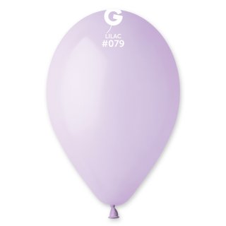 Latexové balónky GEMAR, pastelové, liliové fialové (GM90 - #079), průměr 26cm - set 10ks