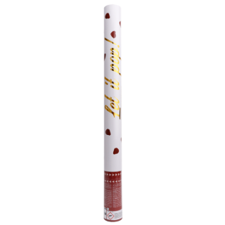 Vystřelovací konfety - červené RŮŽE, délka 60cm (zn. Amscan)