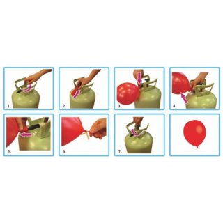 HELIUM na 20 balónků (zn. Godan)