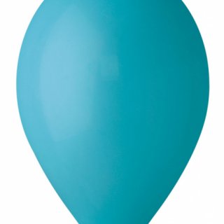 Latexový balónek GEMAR, pastelový, tyrkysový (G110 - #068), průměr 30cm