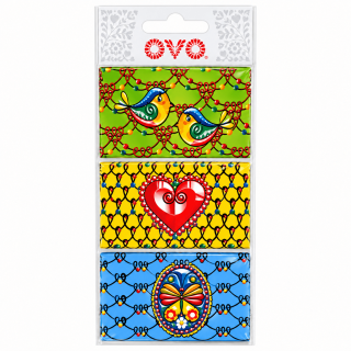 VELIKONOCE - košilky / fólie smršťovací - vzor drátkování (zn. OVO)