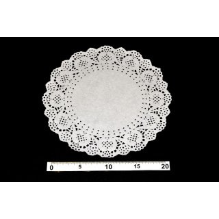 Dortová krajka papírová, průměr 24cm - set 8ks (zn. WIKY)