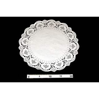 Dortová krajka papírová, průměr 32cm - set 8ks (zn. WIKY)