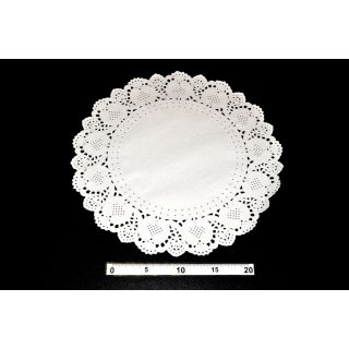 Dortová krajka papírová, průměr 36cm - set 8ks (zn. WIKY)
