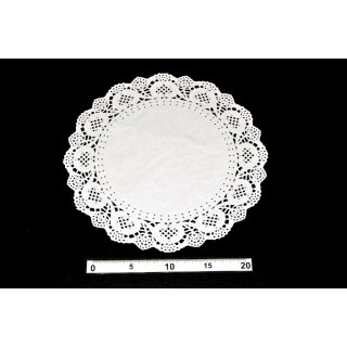 Dortová krajka papírová, průměr 29cm - set 8ks (zn. WIKY)