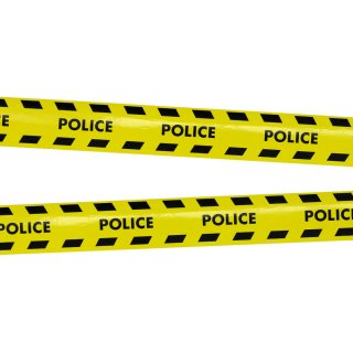 Výstražná policejní páska POLICE, žlutá, délka 15m (zn. BOLAND)