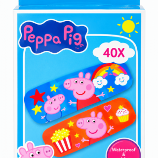Dětské náplasti Prasátko Peppa Peppa Pig, 40ks (zn. KARSTEN)
