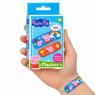 Dětské náplasti Prasátko Peppa Peppa Pig, 40ks (zn. KARSTEN)