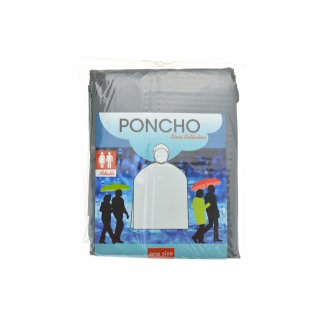 Pláštěnka / Poncho do deště - šedé