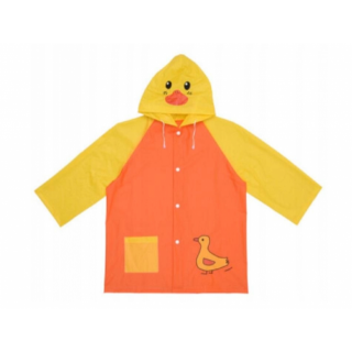 Pláštěnka / Poncho do deště - oranžová - velikost L
