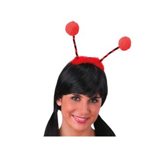 Čelenka TYKADLA červená BERUŠKA (zn. CarnivalToys)