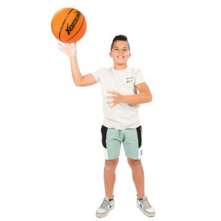 MÍČ basketbalový nafouknutý 31 cm, velikost 7
