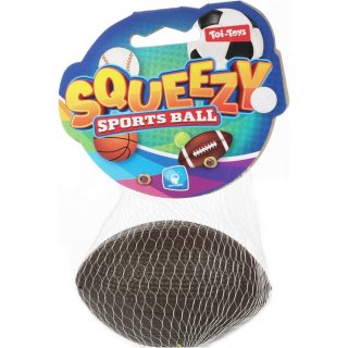 Míček mačkací pěnový - SPORTY - velikost 6-9 cm, mix druhů