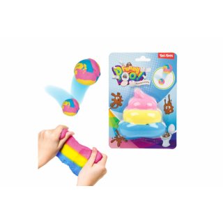 SLIZ - hmota hopíková, skákací - barevné HOVÍNKO (zn. Toi-Toys)