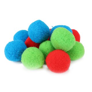 Vodní bomby látkové, velikost 5cm - set 12ks (zn. Toi-Toys)