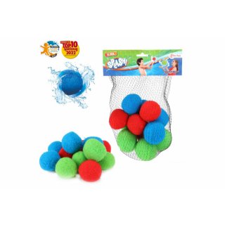 Vodní bomby látkové, velikost 5cm - set 12ks (zn. Toi-Toys)