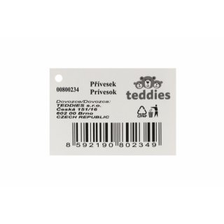 Přívěsek na klíče / klíčenka MOTÝL, kovový, velikost 4cm (zn. Teddies)