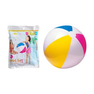 MÍČ nafukovací / plážový GLOSSY, velikost 61cm (zn. INTEX)