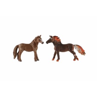 Koníci malé, plastové, velikost 6-7cm v sáčku - set 6ks (zn. Teddies)