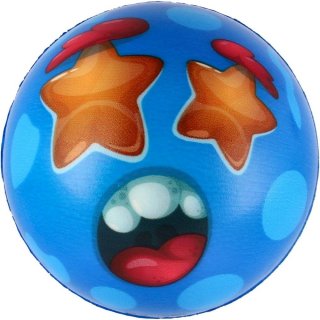 Míček MONSTER PŘÍŠERA, pěnový, velikost 7.5cm, mix 6 barev