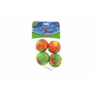 Vodní BOMBY nasákavé látkové, šité, velikost 7cm - set 4ks