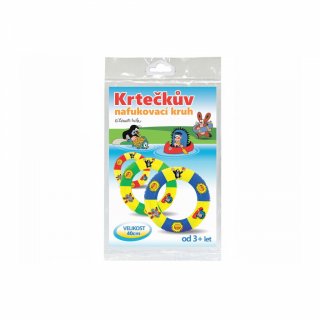 Nafukovací KRUH KRTEČEK, velikost 40cm, 3 barvy mix (zn. WIKY)