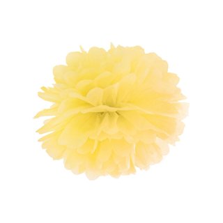 Pompom, žlutá, 35 cm