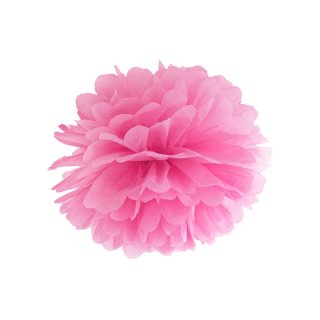 Pompom, světle růžová, 35 cm (zn. PartyDeco)
