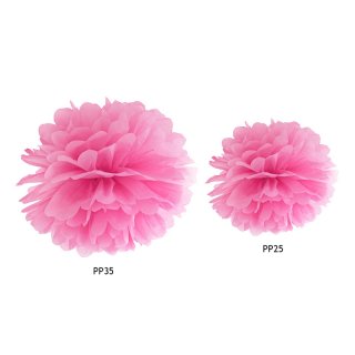 Pompom, světle růžová, 35 cm (zn. PartyDeco)