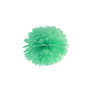 Pompom, mintová, 25 cm (zn. PartyDeco)
