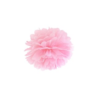 Pompom, světle růžová, 25 cm
