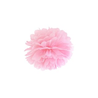 Pompom, světle růžová, 25 cm (zn. PartyDeco)