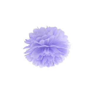 Pompom, světlá lila, 25 cm (zn. PartyDeco)