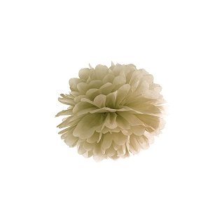 Pompom, zlatá, 25 cm (zn. PartyDeco)