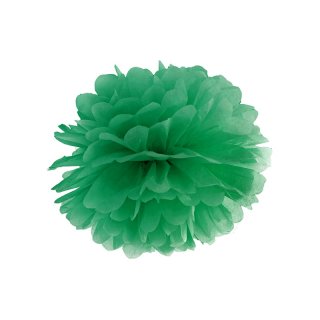 Pompom, smaragdová zelená, 35 cm
