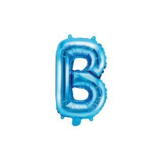 Foliový balonek, písmeno "B", modrý