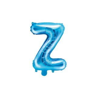 Foliový balonek, písmeno "Z", modrý